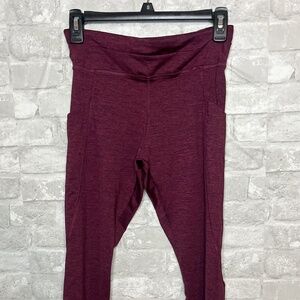 Forever 21 pink/black Leggings – Small, Spandex Blend